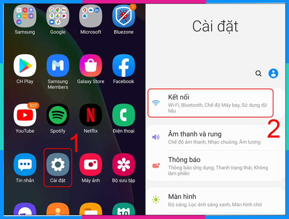 Khắc phục lỗi 4G không dùng được Tắt mạng Android 1